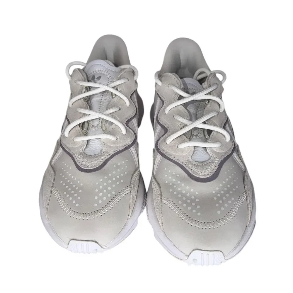 Adidas Ozweego Women's Cloud White Lilac Metallic Athletic Sneakers Shoes Size 7
